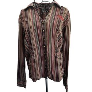 Harley Davidson Long Sleeve Top - Size L